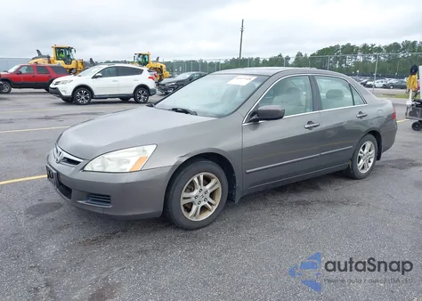 2007 Honda Accord Ex from USA, damaged, VIN 1HGCM56797A167398